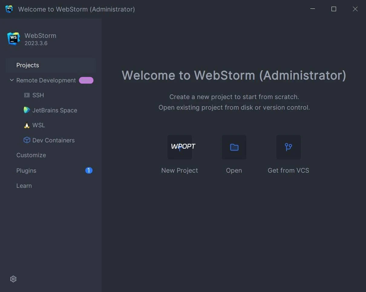 WebStorm 2023.3.6 便携增强版